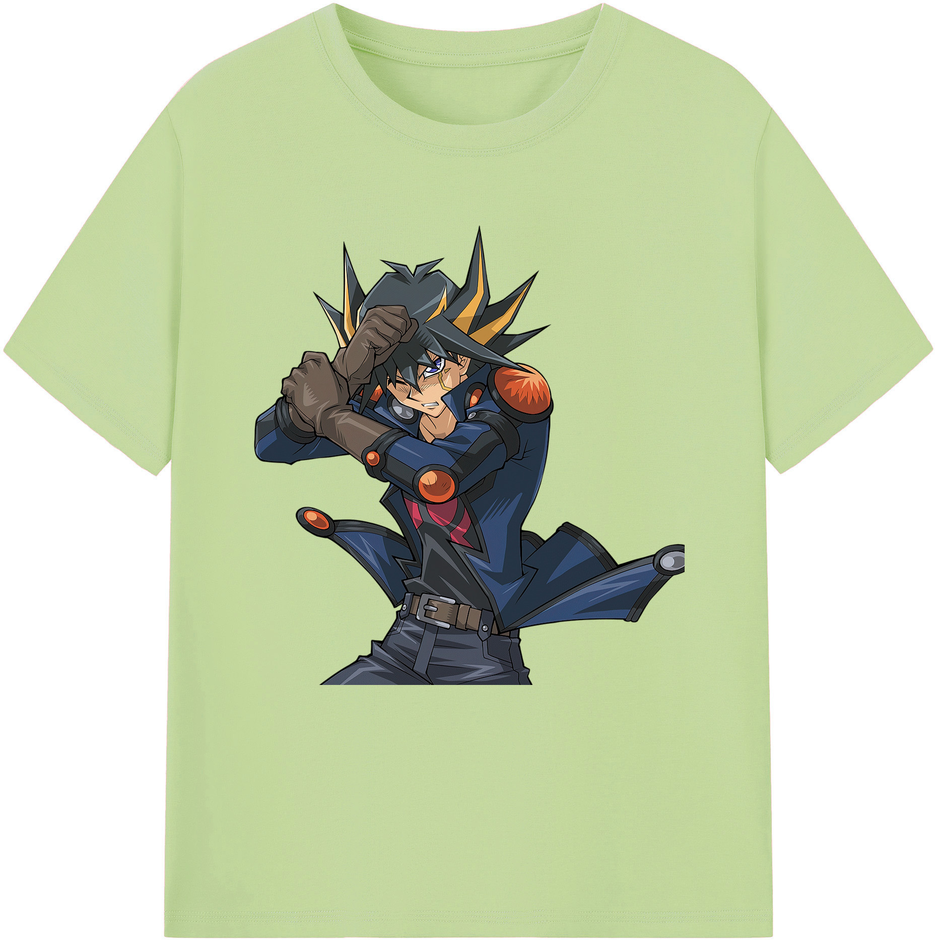 （画像用） 遊☆戯☆王 Yu-Gi-Oh! 綿100％半袖Tシャツ（フロントプリント）